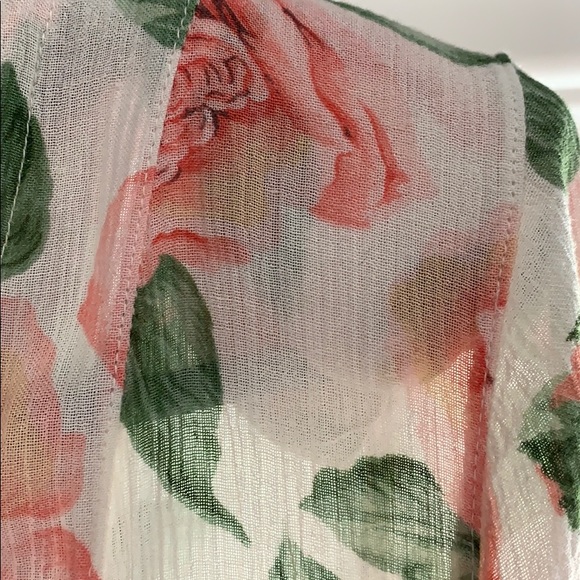 Beautiful vintage hi-low floral dress - Picture 4 of 7